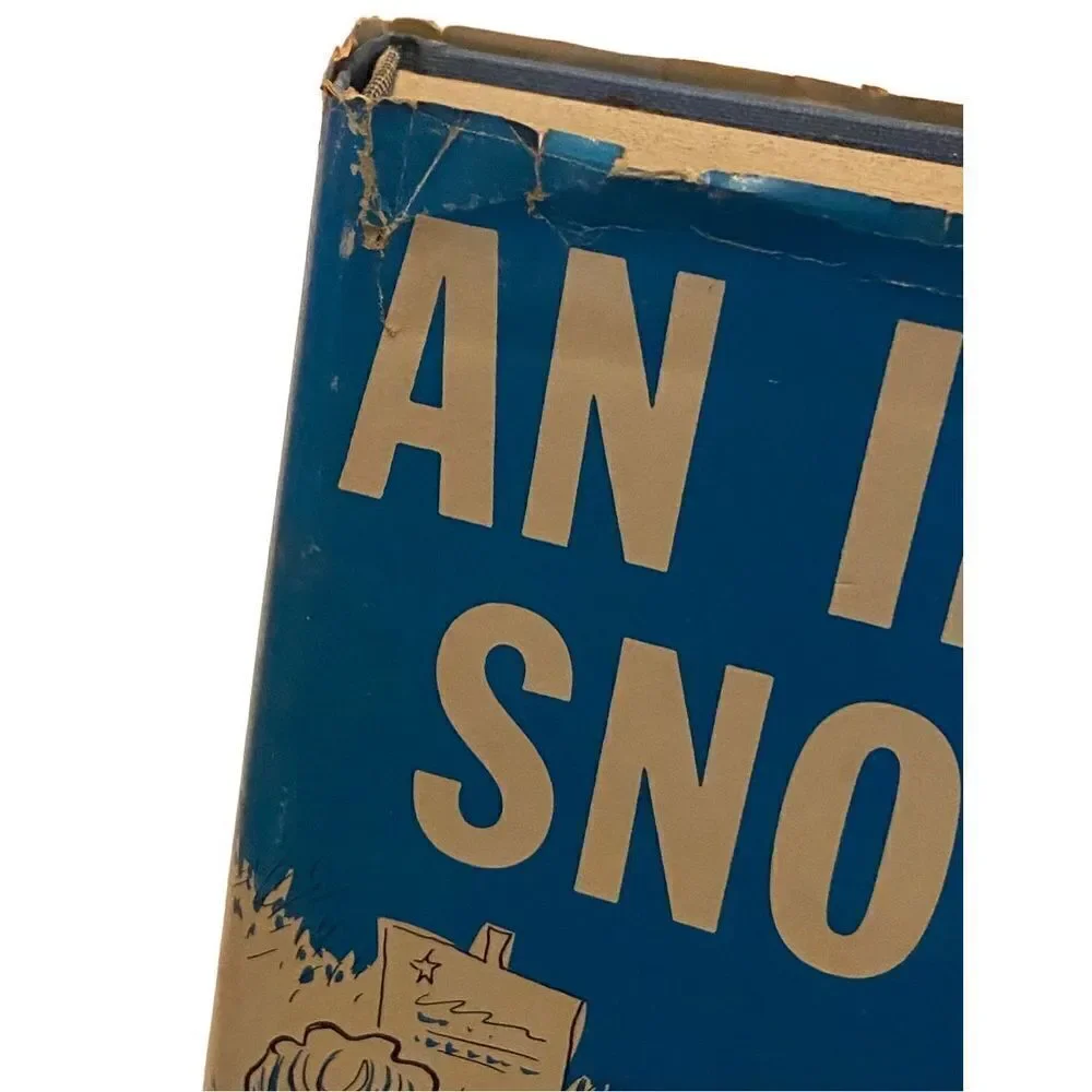 AN INCH OF SNOW by WILLIAM E. COBB (1964) Vintage Hardback w/Dust Jacket 1st